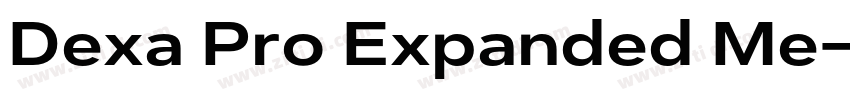 Dexa Pro Expanded Me字体转换